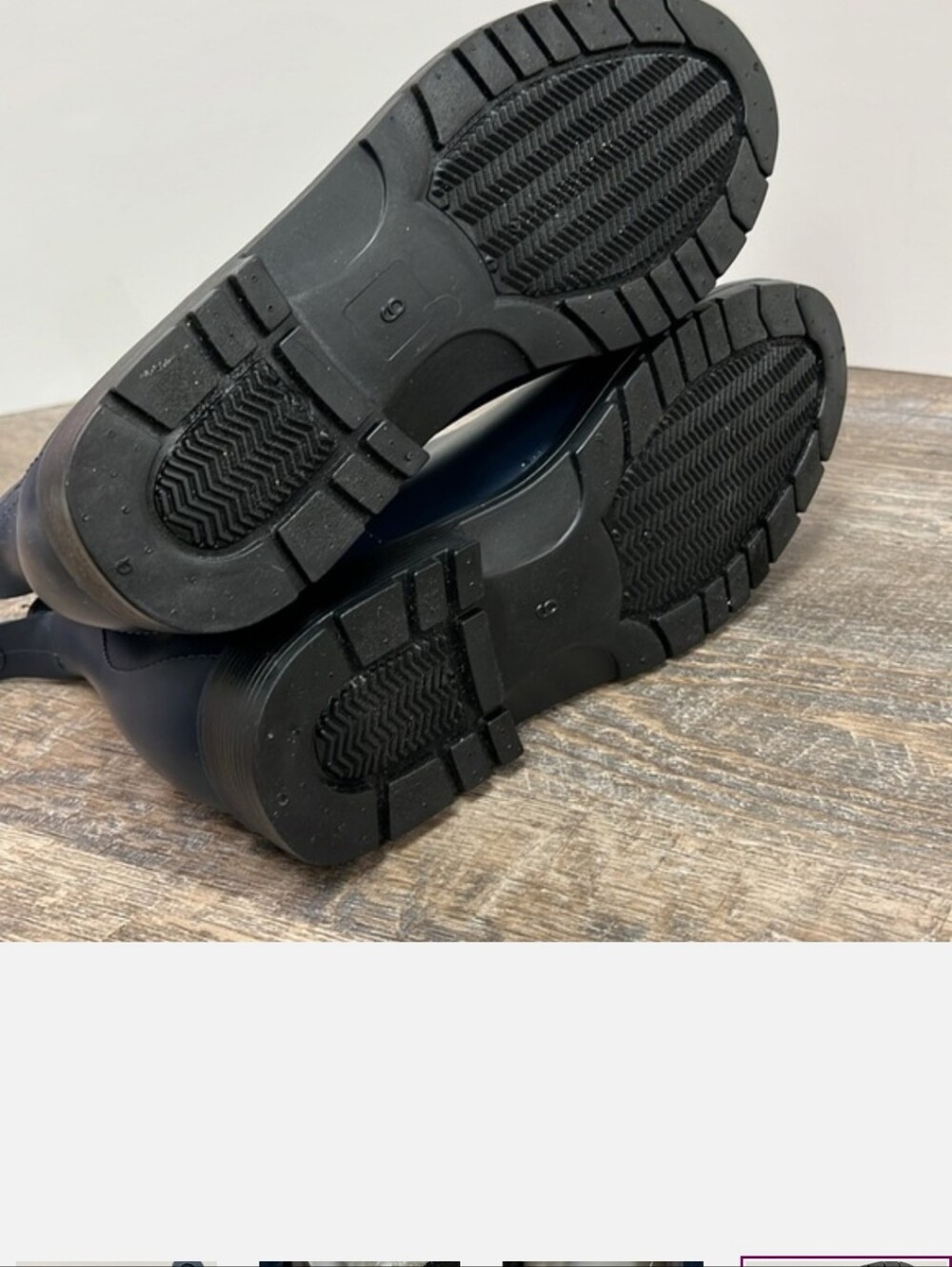 NWT Women's Khombu Camille Snow Sherpa Lined Boots in Navy Blue - Picture 8 of 8